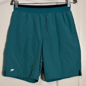 Fabletics Teal Men's Athletic Shorts